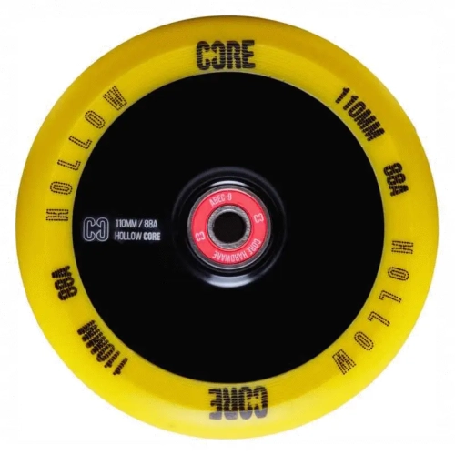 Ruota Per Scooter Acrobatico CORE Hollowcore 110mm - Uretano 88a Con Cuscinetti ABEC-9 - Foto 3