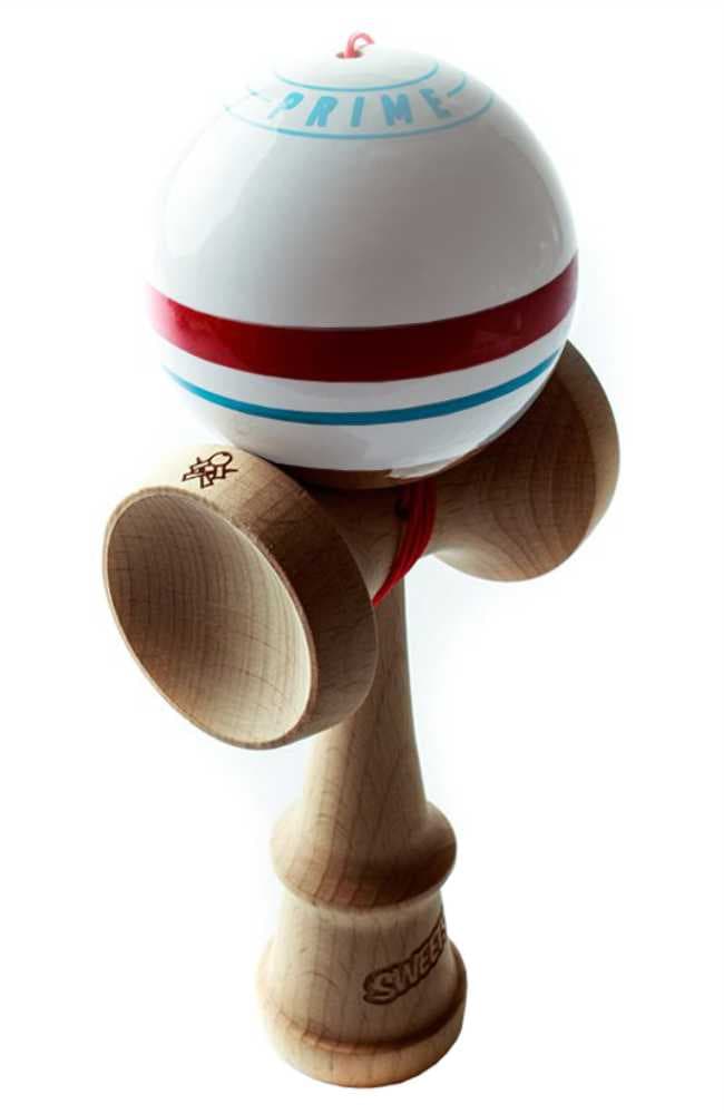 Kendama Sweets Prime 5 Stripe Dougie – Bois Massif, Peinture Adhérente, Débutants Et Pros