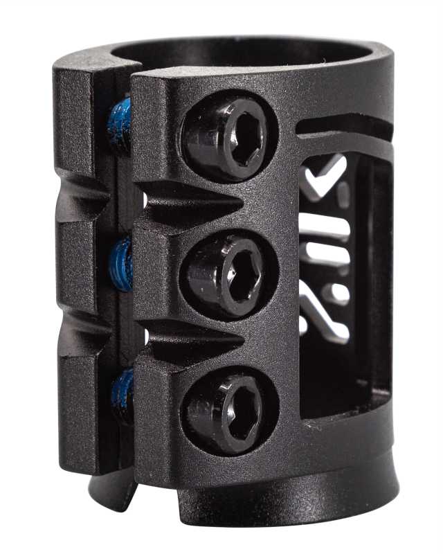 Madd Gear MFX X2 Cobra-Klemme – CNC-gefräst, T6 Alu, Titan-Hardware – Neo-Chrome Oder Eloxiert – Stylisch & Leicht Madd Gear MFX X2 Cobra-Klemme – CNC-gefräst, T6 Alu, Titan-Hardware – Neo-Chrome Oder Eloxiert – Stylisch & Leicht